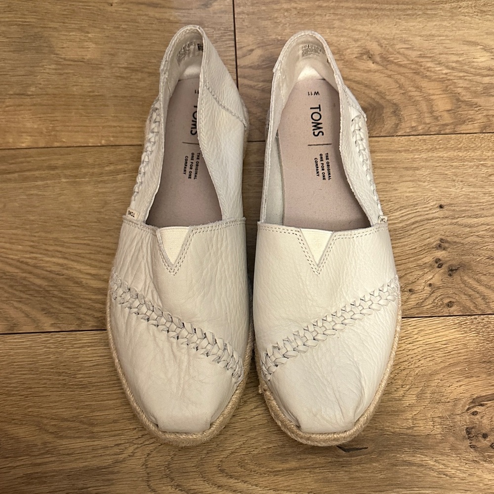 TOMS Women's Cream Espadrilles